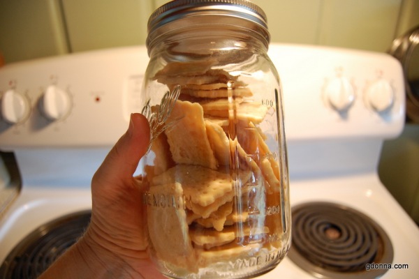 Gannys salted gluten free crackers